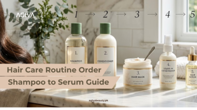 Hair Care Routine Order