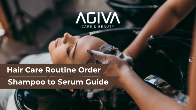 Hair Care Routine Order