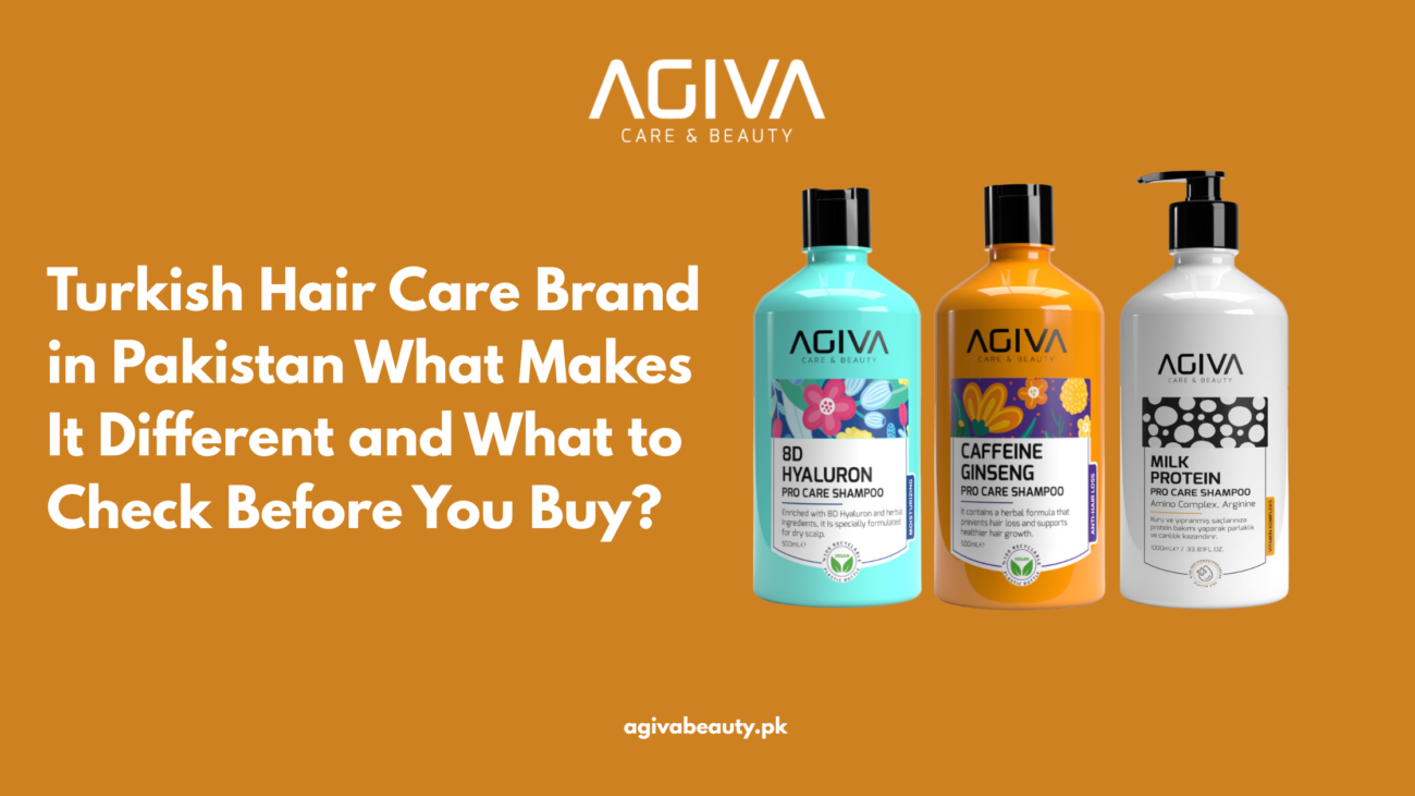 Turkish hair care brand in Pakistan